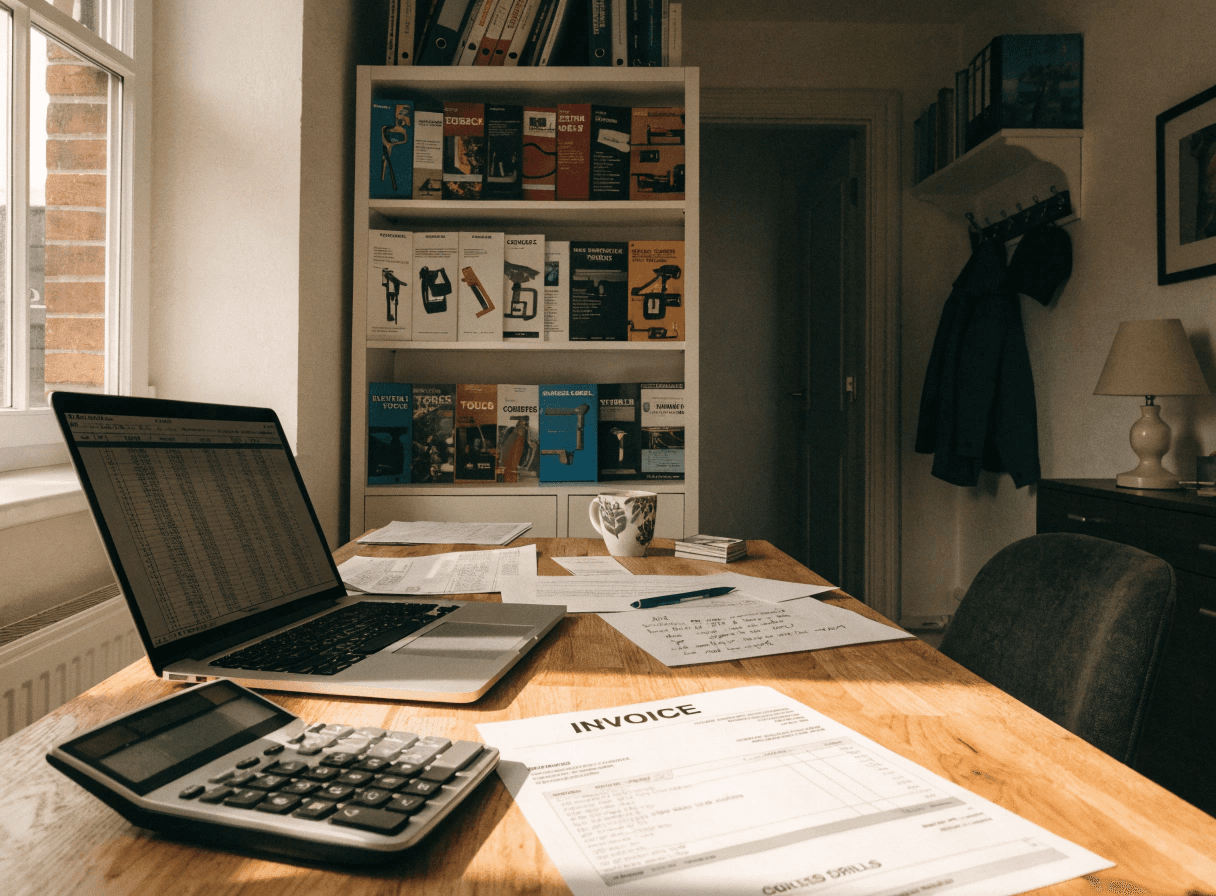 Avago - a small-business desk, the kind of company Avago builds websites for